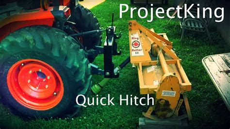 Easy 3 Point Hook Up Farm Tractor Quick Hitch Youtube