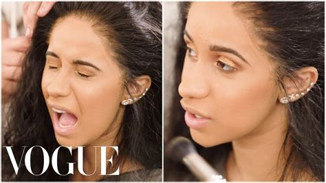 Cardi B Gets Ready For Pat Mcgraths Vogueing Ball Vogue Youtube