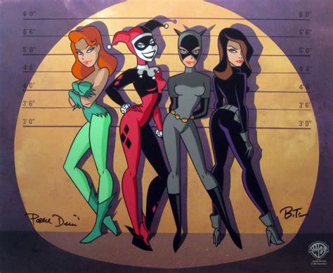Gotham City Sirens Jam Harley Quinn Poison Ivy Catwoman Talia Al Ghul Mike S Miller In
