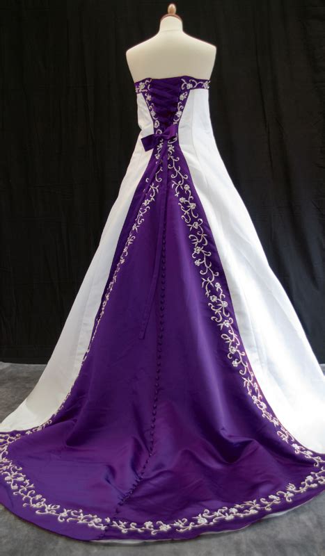 The Bridal Dress Purple Wedding Gowns I Think Im In Love