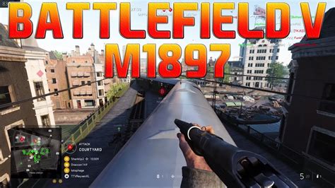 Battlefield V New Buffed Slug Shells M1897 Pump Shotgun Youtube