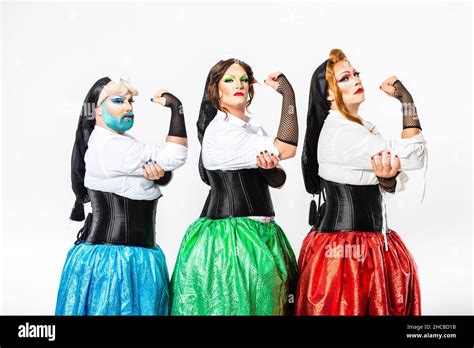Three Drag Queens Hi Res Stock Photography And Images Alamy