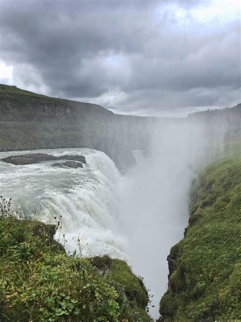 The Magnificent Gullfoss Waterfall Is Regarded By Many As One Of The