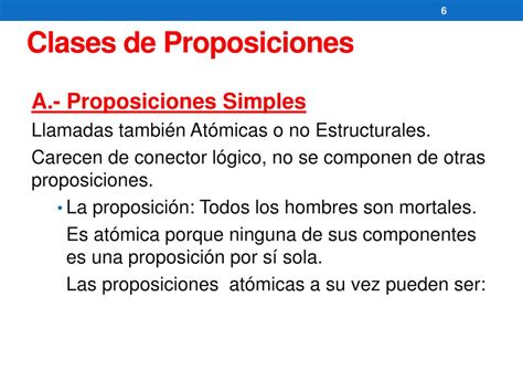 Ejemplos De Proposiciones Simples
