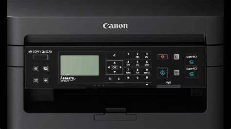 The wireless direct is enabled and a device can be connected to the printer wirelessly. Canon Imageclass WiFi MF232W Monochrome Laser Printer ...