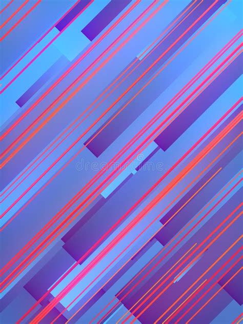 Abstract 3d Rendering Of Colored Geometric Shapes Computer Generated