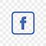 Facebook Logo Social Media Icon Design Template Vector Fb 
