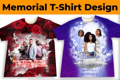 Memorial T Shirts With Pictures