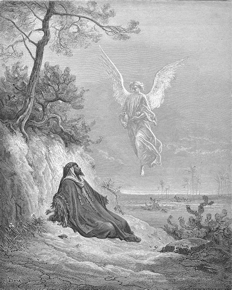 Angel Illustration Gustave Dore Angel Art