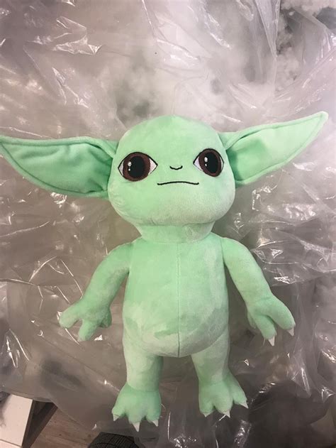 Baby Yoda Soft Toy Mandalorian Etsy