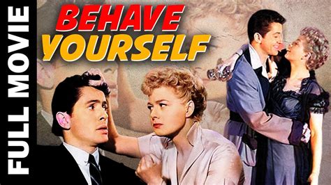 Behave Yourself 1951 Mystery Thriller Movie Farley Granger Shelley Winters Youtube