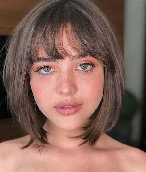 27 Cute Short Hairstyles With Bangs For Women In 2019 Short Haircuts