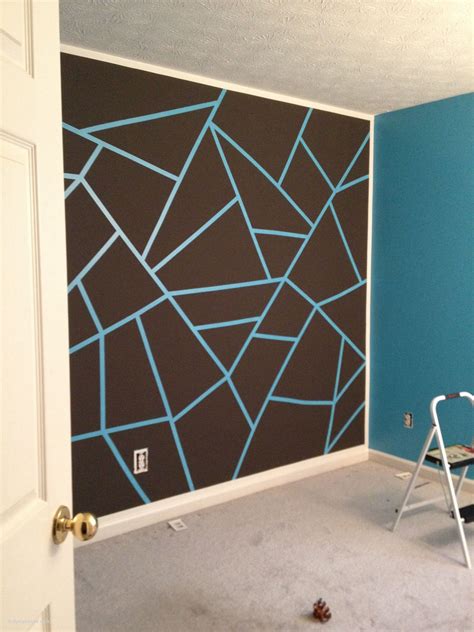 Incredible Tape Painting Ideas For Bedroom