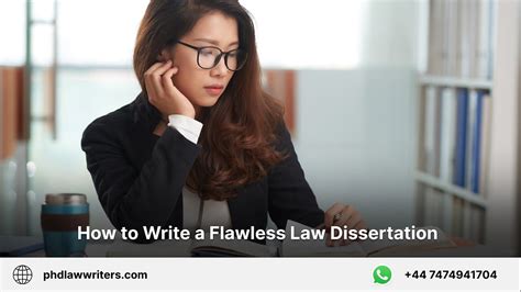 Expert Tips How To Write A Flawless Law Dissertation