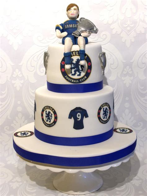 Wedding Cakes Chelsea Football Cake 1930535 Weddbook