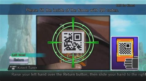 Qr codes are not, i repeat not region locked this time so you can scan anyone's code as long as they're a friend and you do it within the time limit. Dragon Ball Z for Kinect - X360 - Power of the QR codes - YouTube