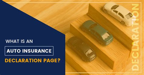 Your insurance declaration page, also known as the dec page, summarizes the information essential to your insurance coverage. What Is An Auto Insurance Declaration Page?