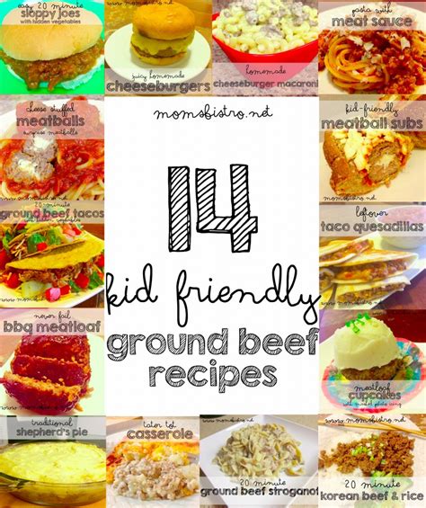14 Easy Kid Friendly Ground Beef Recipes To Try For Dinner