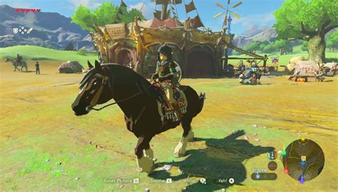 Zelda Breath Of The Wild Taming Horses And Other Secret