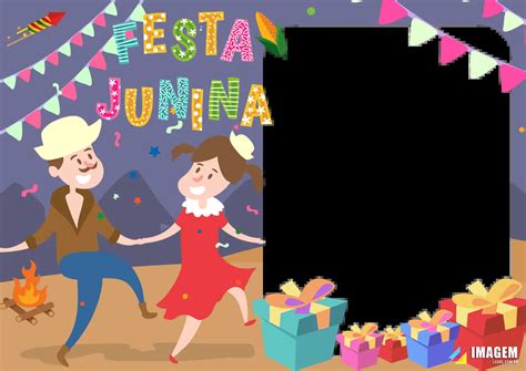 Lembrancinha Festa Junina Moldura Png Imagem Legal