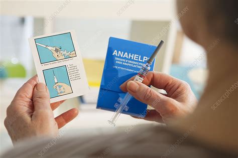 Anaphylactic Shock Treatment Stock Image C0152623 Science Photo