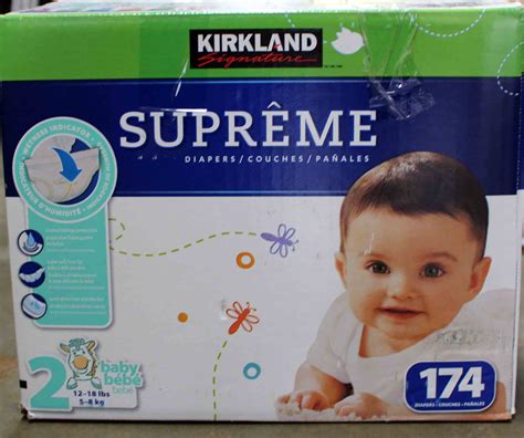 Kirkland Signature Supreme Diapers Size 2 174 Count Walmart Com