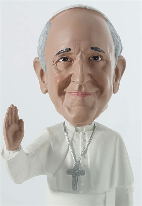 Pope Francis Bobblehead By Royal Bobbles At The Toy Shoppe