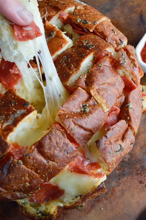 For a little help, we have pitta bread recipes using your bread machine, too. Pull Apart Pizza Bread - WonkyWonderful