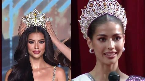 anntonia porsild the newly crowned miss universe thaíland 2023 média press day youtube