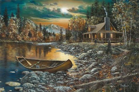 Art Country Canada Jim Hansel Giclee Canvas