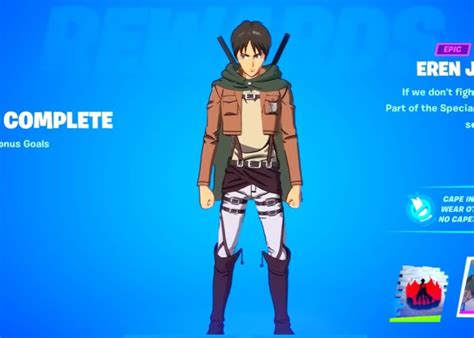 Everything You Need To Know About Eren Yeager Quest In Fortnite