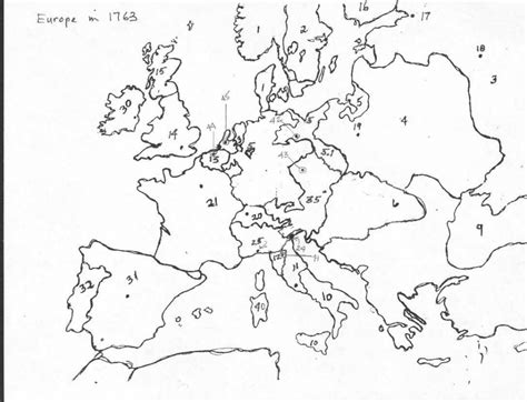 Blank1763 Blank Europe Map Quiz 3 World Wide Maps Europe Map Quiz