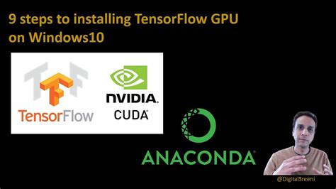 Steps To Installing Tensorflow Gpu On Windows Youtube