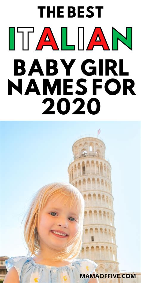 100 Beautiful Italian Girl Names 2020 In 2020 Italian Girl Names