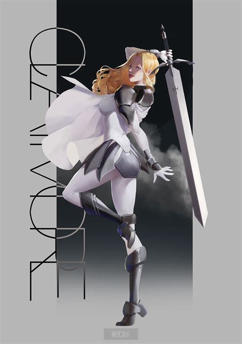 400657 Claymore Anime Anime Girl Women With Swords Female Warrior Thighs Big Boobs Long