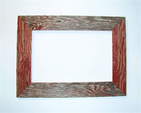 Custom Barn Wood Frame 30 X 20 X 4 Old
