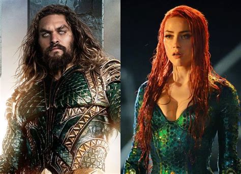 See Jason Momoa And Amber Heard Together For The First Time In Aquaman Set Photo