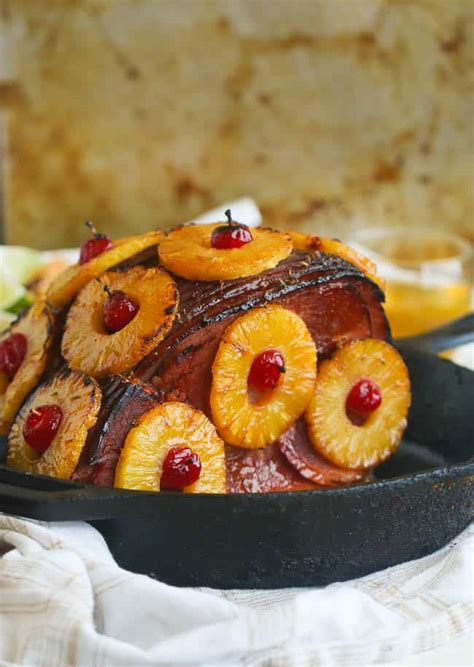 Pineapple Honey Glazed Ham Immaculate Bites
