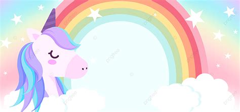 Rainbow Unicorn Stars Clouds Background Pc Wallpaper Wallpaper Color