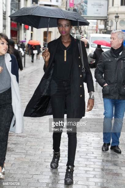 New Brand Ambassador Maria Borges Arrives At Loreal Make Up Store In Paris Paris Fashion Week