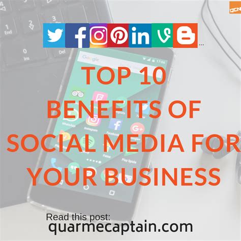 Top 10 Benefits Of Social Media For Your Business