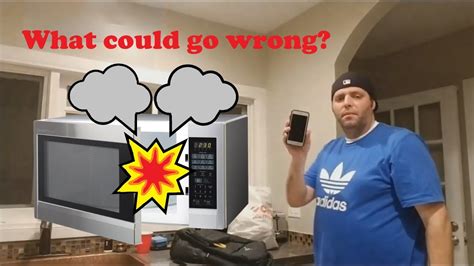 Drunk Guy Microwaves His Iphone Dumb Youtube