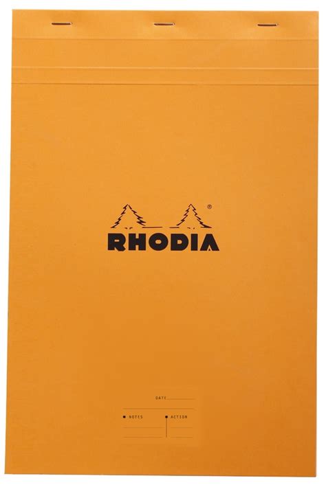buy bloc rhodia a4 orange meeting pad at mighty ape nz