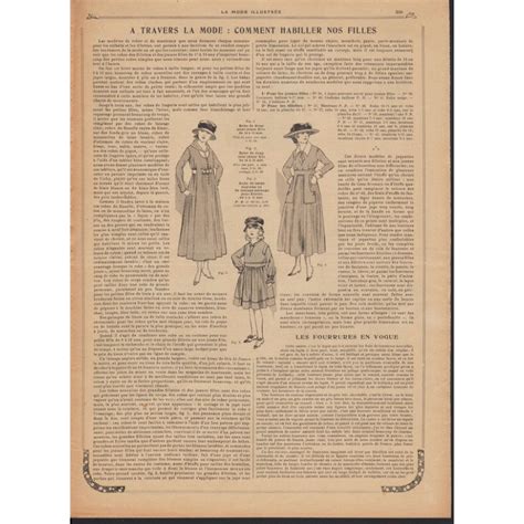 Complete Magazine La Mode Illustree 1916 N45