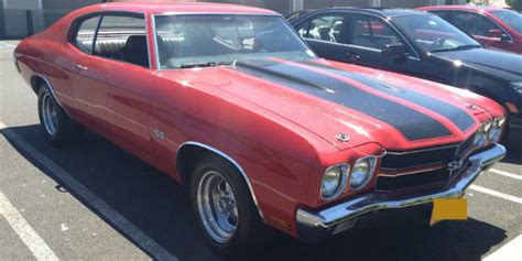 Your Delicious Chevy Dessert For The Day Gorgeous Candy Apple Red 1970