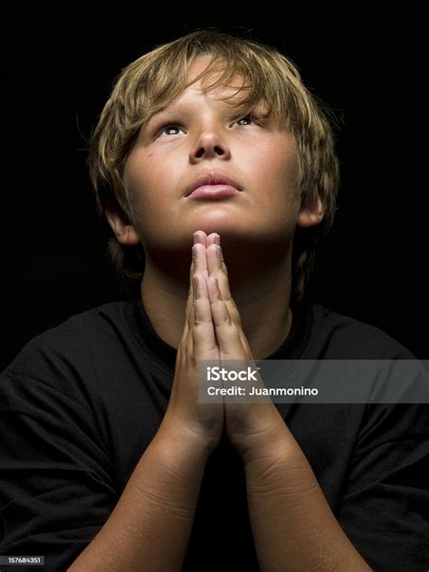 Little Child Praying Stock Photo Download Image Now Praying Child