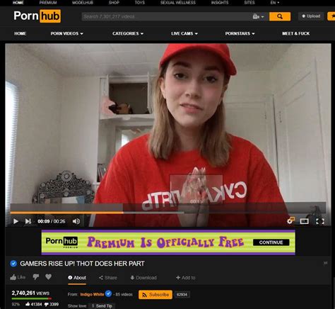 She Is Doing Her Part On Pornhub Link To The Video Below R