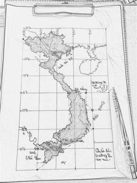 Bài 3 thực hành vẽ bản đồ Việt Nam môn địa lí lớp 12 Bản đồ Quà