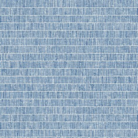 Shop Blue Grass Band Grasscloth Wallpaper In Pacifico From The More