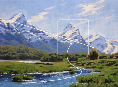 How To Paint A Mountain Landscape In Acrylics — Samuel Earp Artist